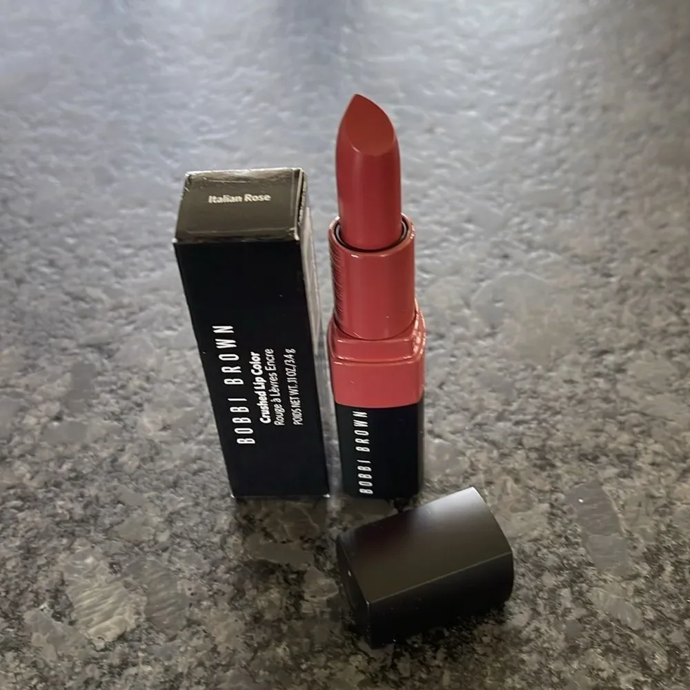 Bobbie Brown Crushed Lip Color in Italian Rose - a warm brown rose -pretty!